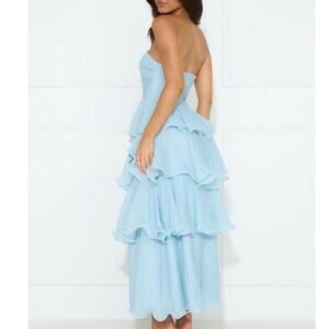 Hello Molly Formal Dress 8 Strapless Medium Gown Fairy Retro Homecoming Cruise